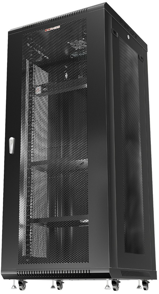 Server Rack 27U Wall Mount Cabinet Locking Networking Data Enclosure VENTED Door