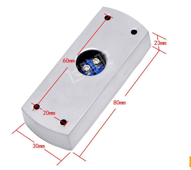 Surface Mounted Door Exit Push Release Button Door Switch Stainless Steel