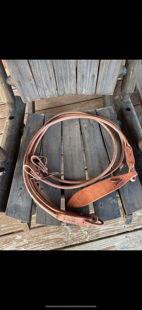 leather romel reins