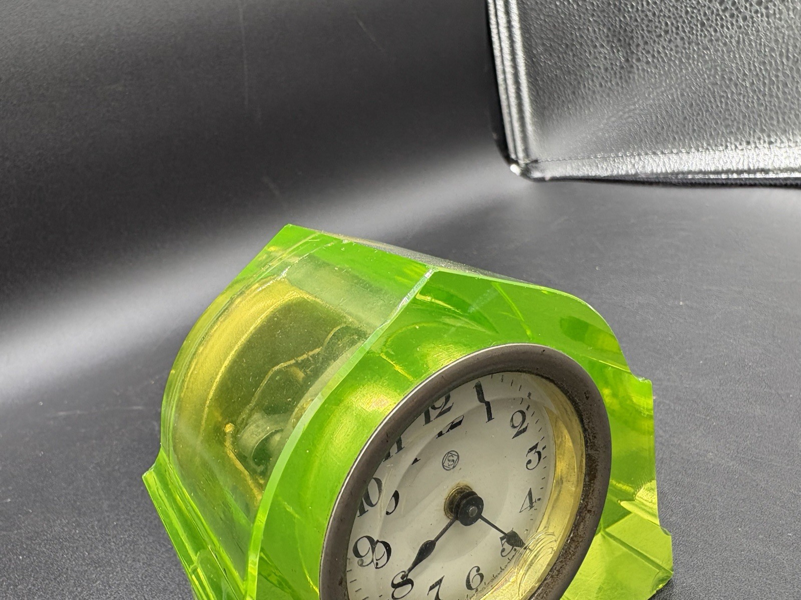 Uranium Glass Clock