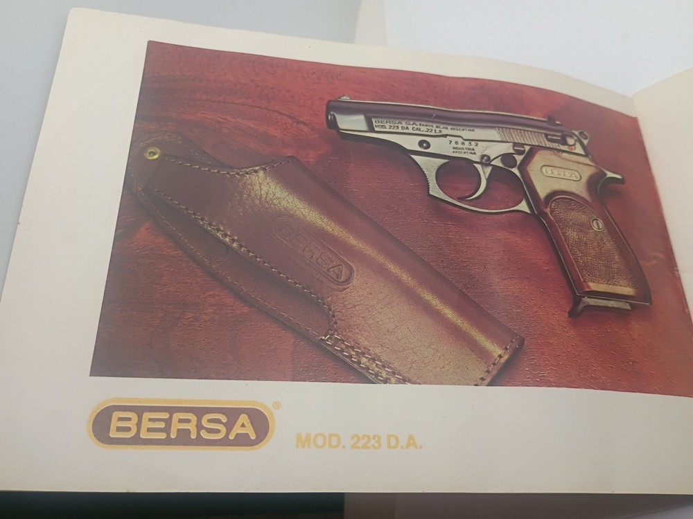 Bersa Double Action Owners Manual