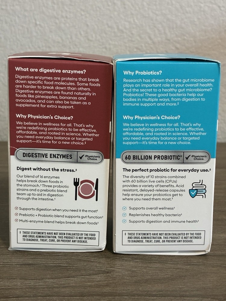 Physician's Choice Hack your Tummy Bundle: Bloating, Digestion & Immune Support