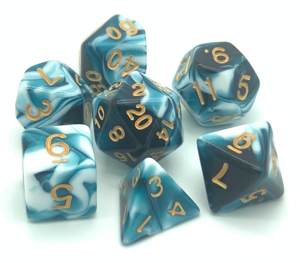 Drunken Squid - Polyhedral Dice Set