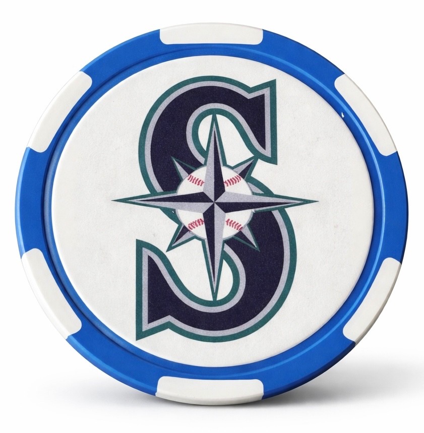 Seattle Mariners - Poker Chip Golf Marker
