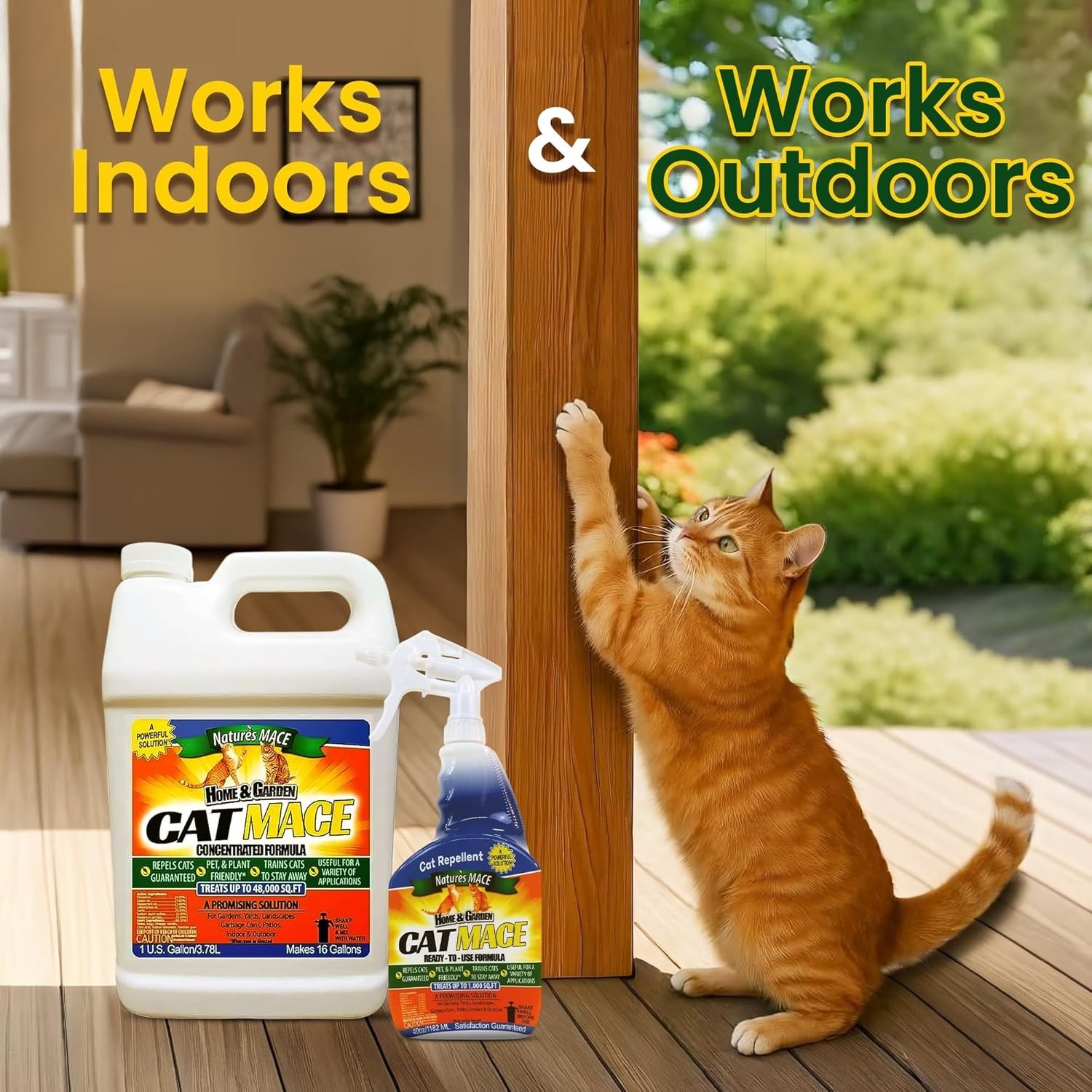 Cat MACE Anti-Cat Deterrent and Training Tool Spray NEW SEALED