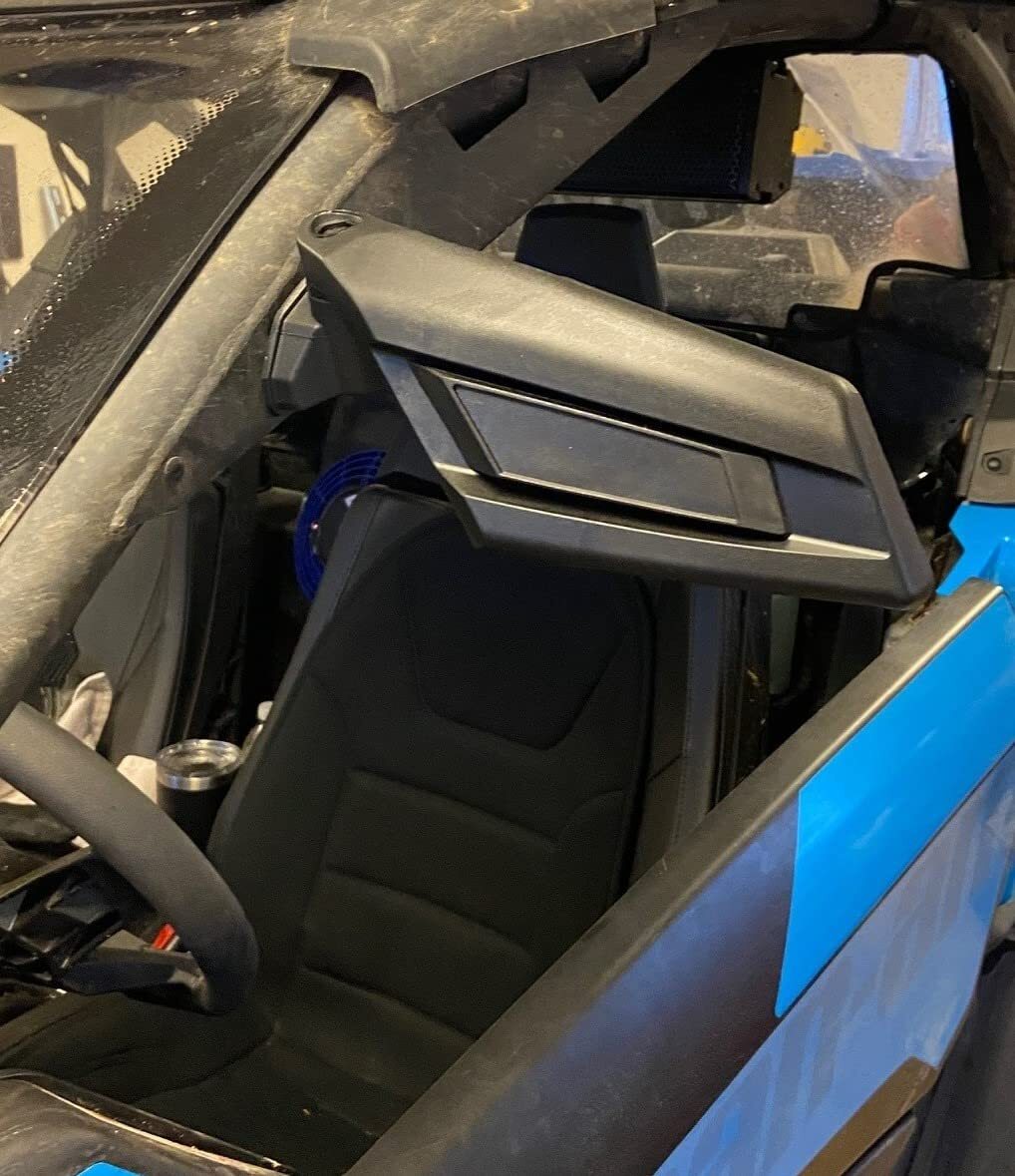 Kemimoto Rear Racing Side Mirrors For Can Am Maverick X3 Max Turbo R 2017-2024