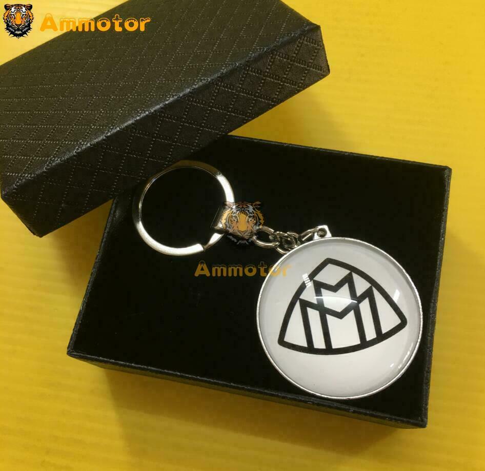 Double Side 3D logo New Car Key Ring Chain for S C E Class
