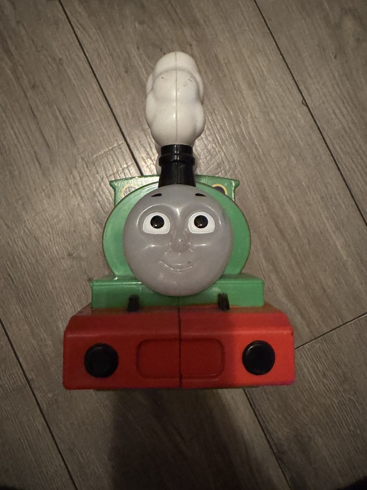 2009 Mattel Thomas Train Light-Up Talking Percy Flashlight with Sounds (WORKS)
