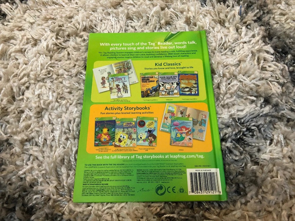 LeapFrog Tag Pen book — OLIVIA (not LeapReader compatible)