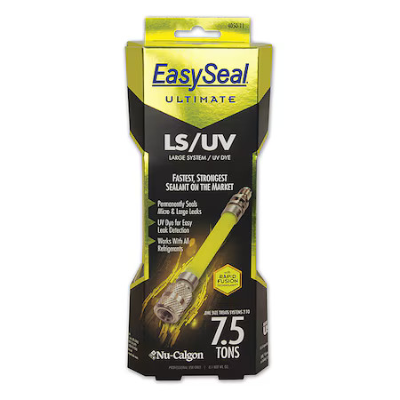 Nu-Calgon 4050-11 Easy Seal Ultimate Ls/Uv  Dye Refrigerant Leak Repair