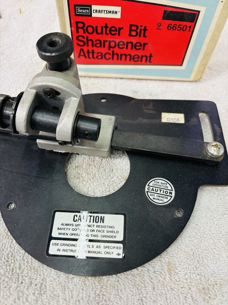 Sears Craftsman Router Bit Sharpener Kit 966501