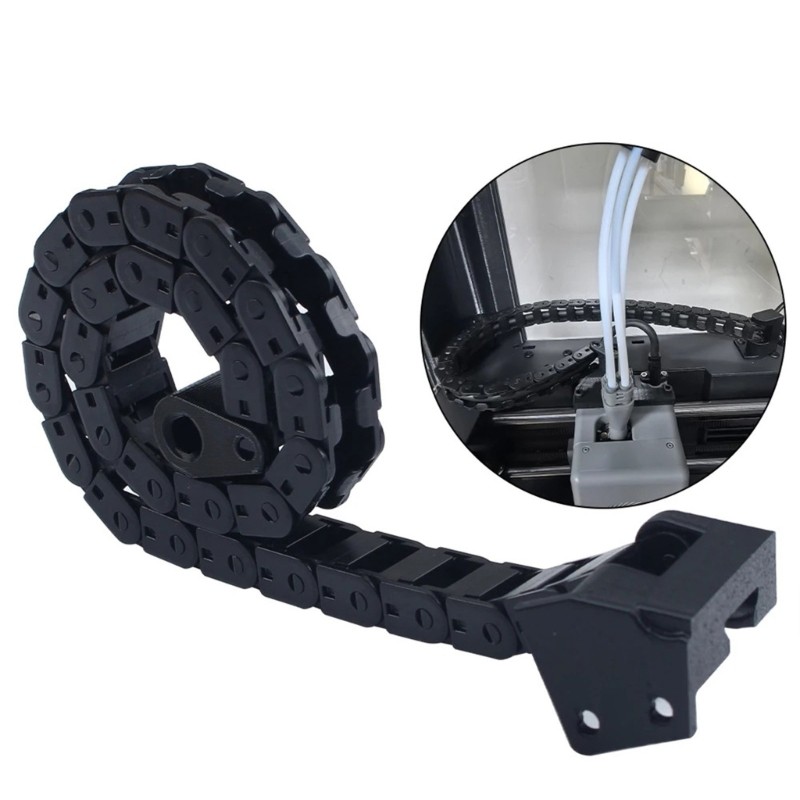 Multipurpose Open Drag Chain Replacement Part For AD5X Equipment Easy Assembly