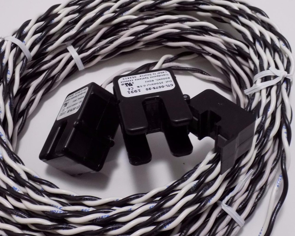 Trendpoint Systems CTL-0075-20 1930 1931 2-Pack Split-Core Current Transformers