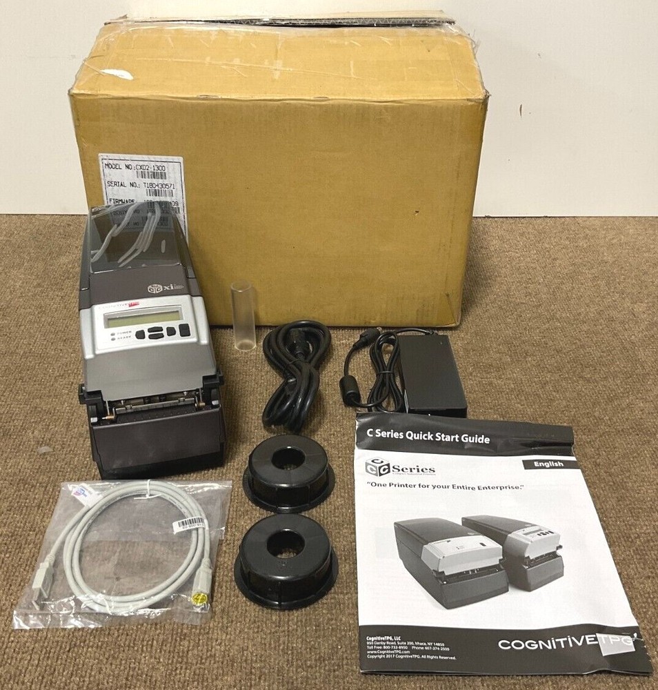 Cognitive Solutions CX Direct Thermal Barcode Printer CXD2-1300 ✅❤️️✅❤️ NEW!