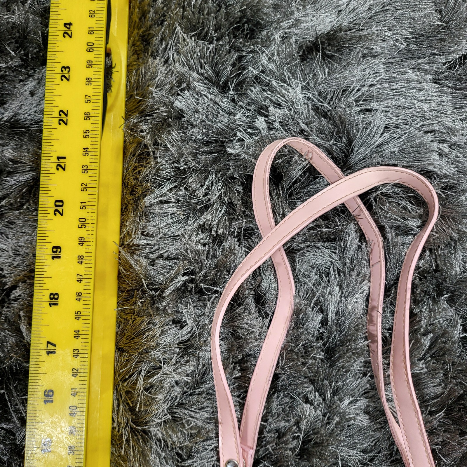 Vintage Walt Disney Sleeping Beauty Vinyl Tote Bag Blue Double Handle 9x12 Flaw