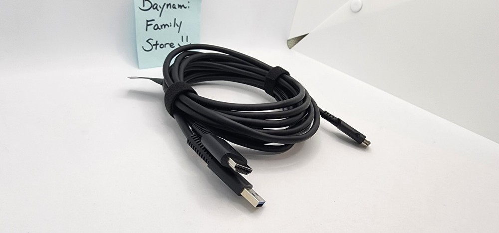 Meta Oculus Rift CV1 VR Virtual Reality Headset Cable Only - Tested Working