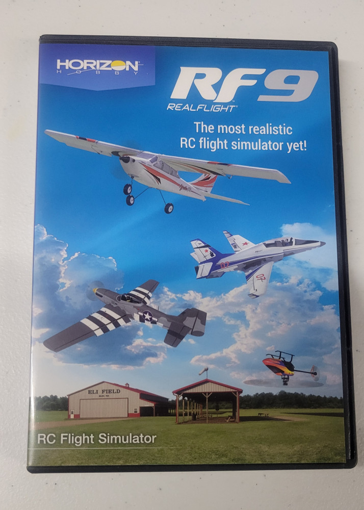 RealFlight RF9 RC Flight Simulator Software w/ Spektrum Interlink DXController
