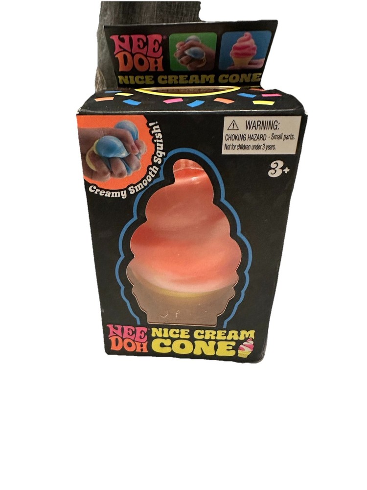 Nee Doh Nice Cream Cone Orange - Schylling