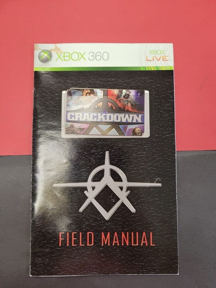 Crackdown  |  Xbox 360  |  Manual Only