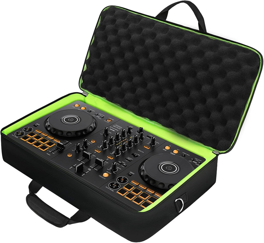 DJ Controller Case for DDJ FLX4 / DDJ 400 / DDJ REV1, Padded DJ Controller Bag w