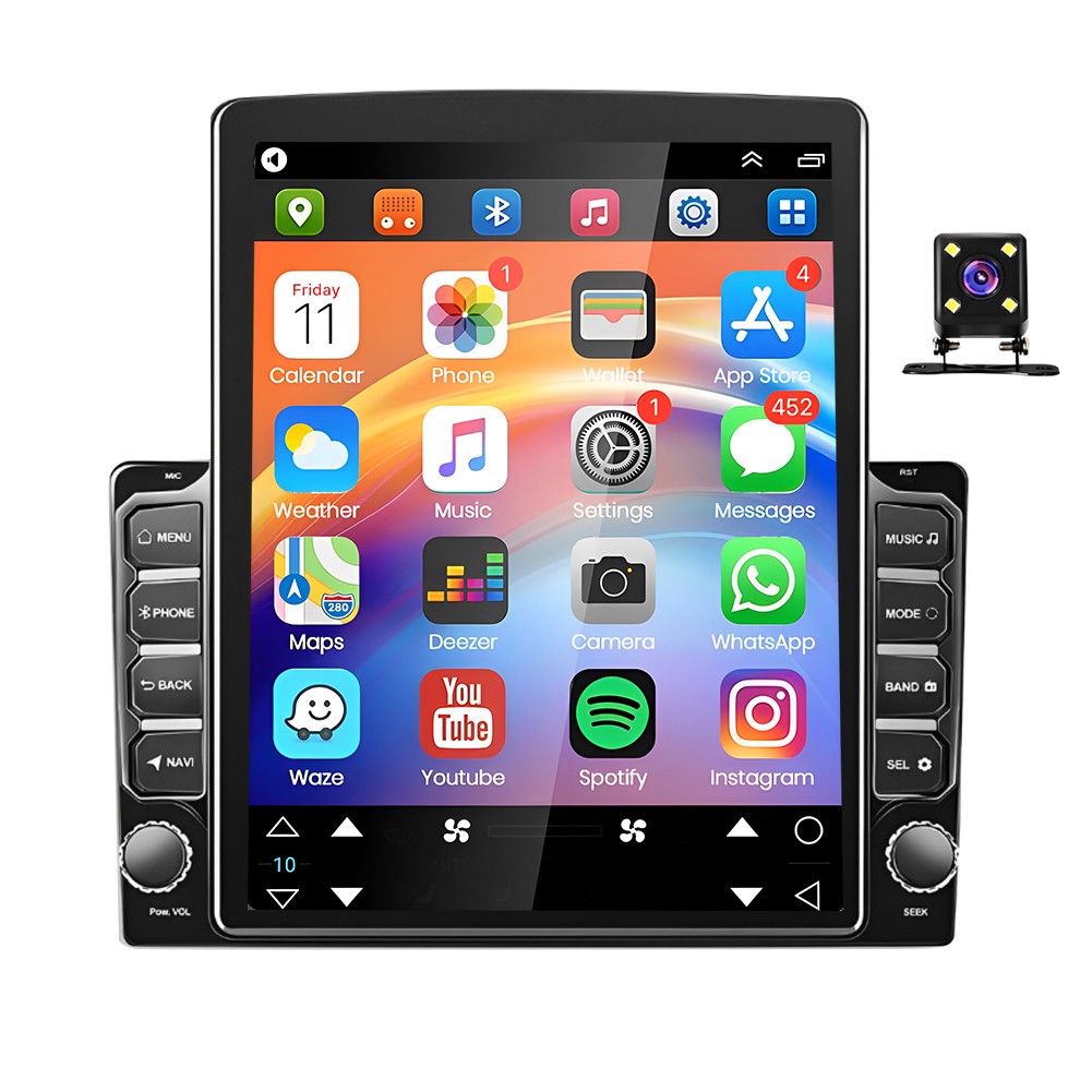For Toyota Sequoia 2001-2007 Android 15 Carplay Car Stereo Radio GPS+CAM