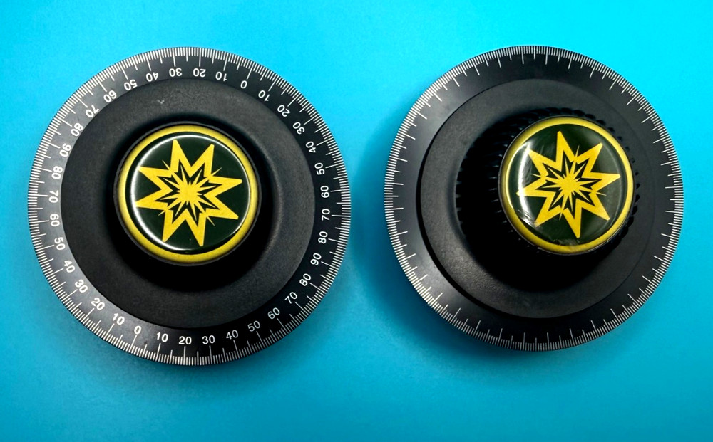 Meade ETX Telescope Left and Right Hand Declination Knobs - 3/4" Dia Threads