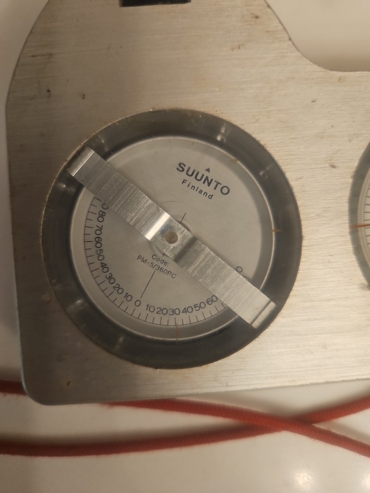 Suunto Tandem Clinometer/ Compass - Excellent Working Condition