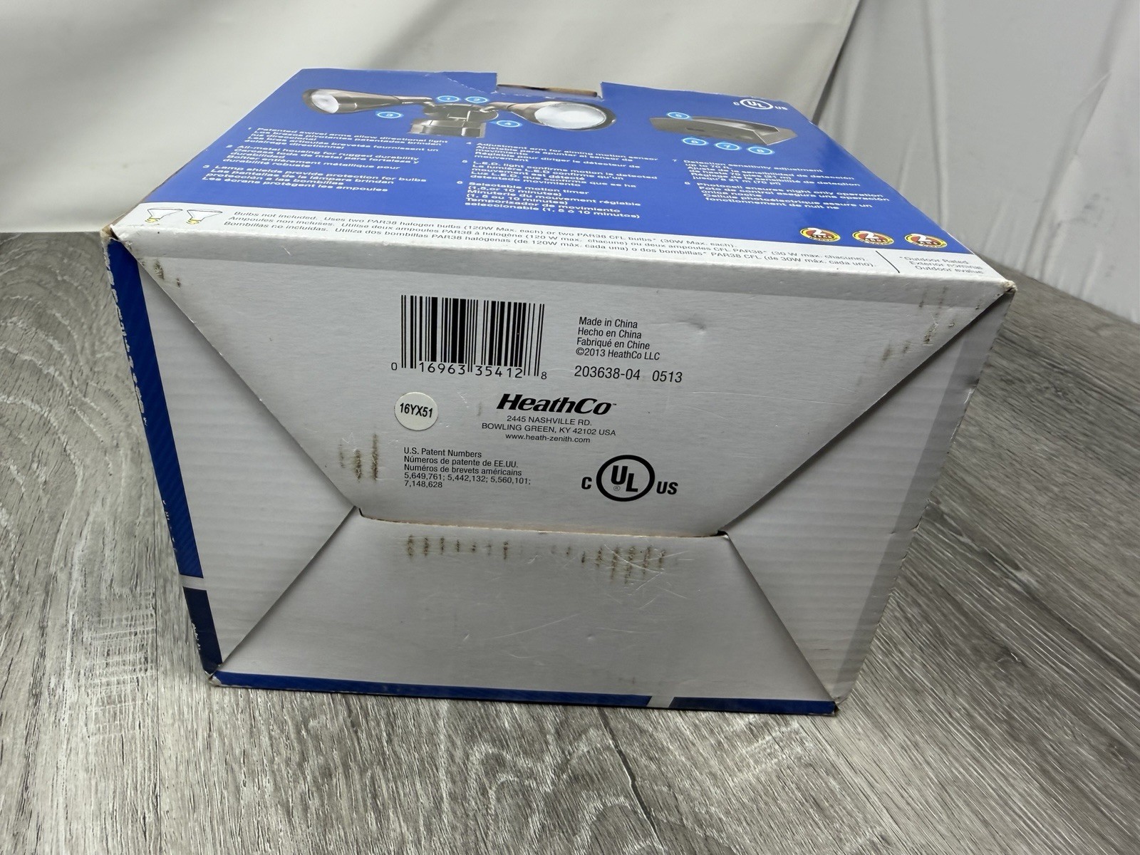 Heath Zenith 180° Motion Sensor Outdoor Security Light Bronze HZ-5412-BZ NEW OB