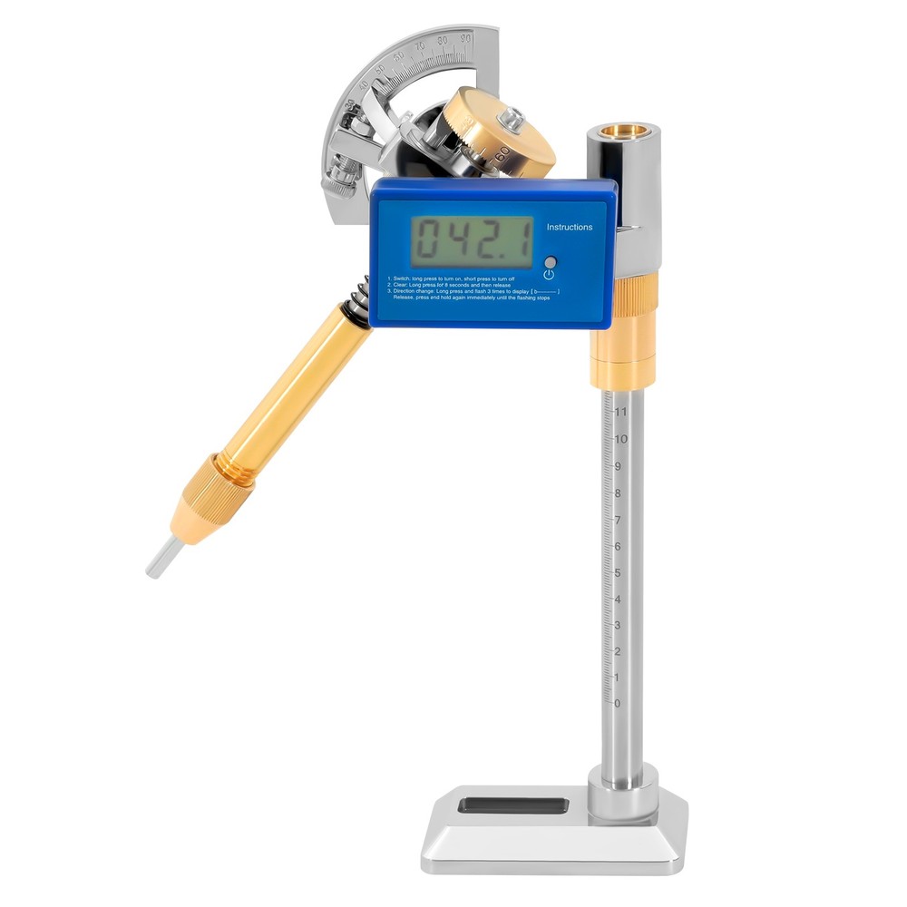 Digital Display Angle Manipulator Gem Faceting Machine Angle Polishing Handle