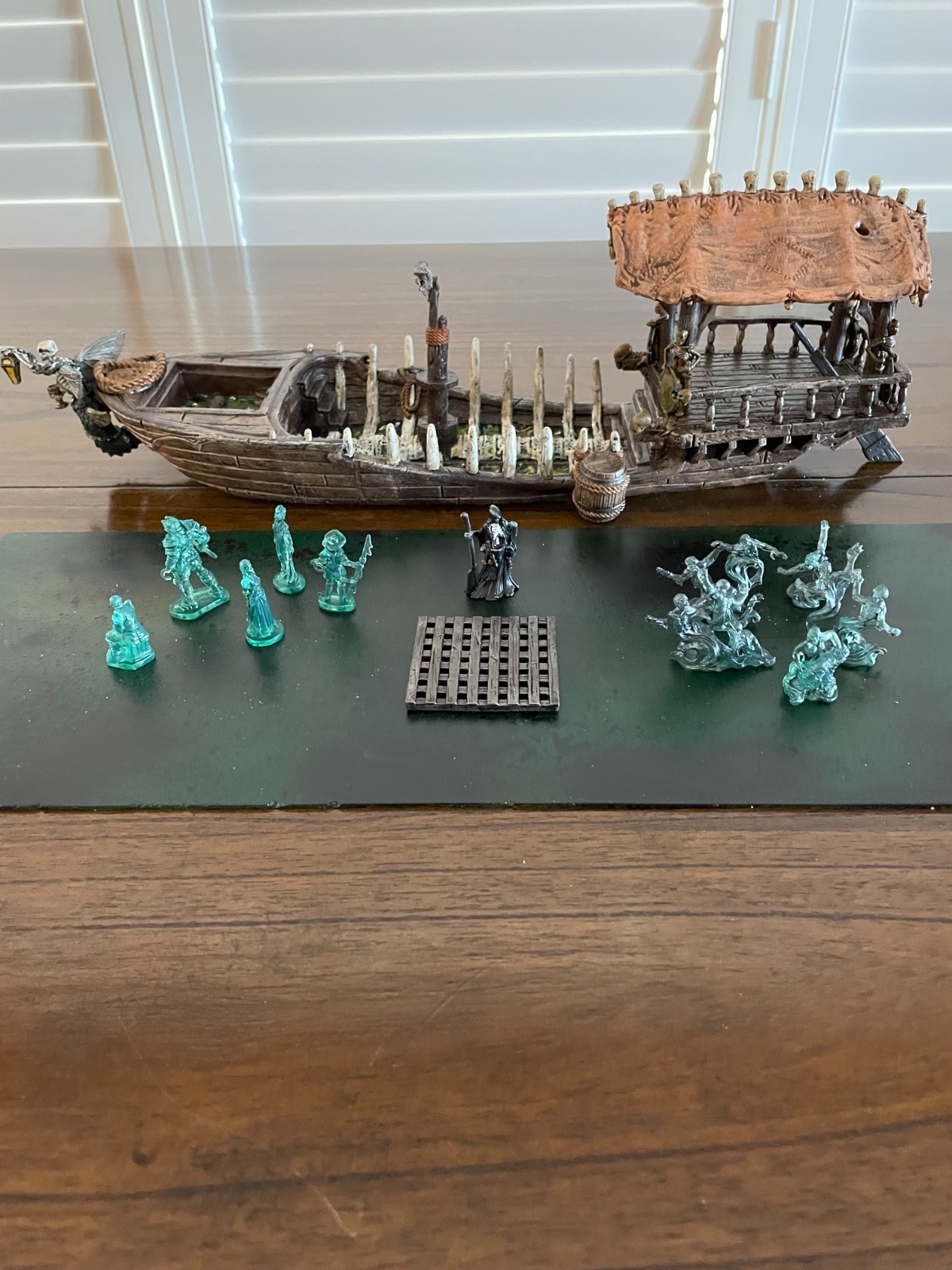 Stygian Barge -Bones Plastic - Reaper - Well Painted and Based