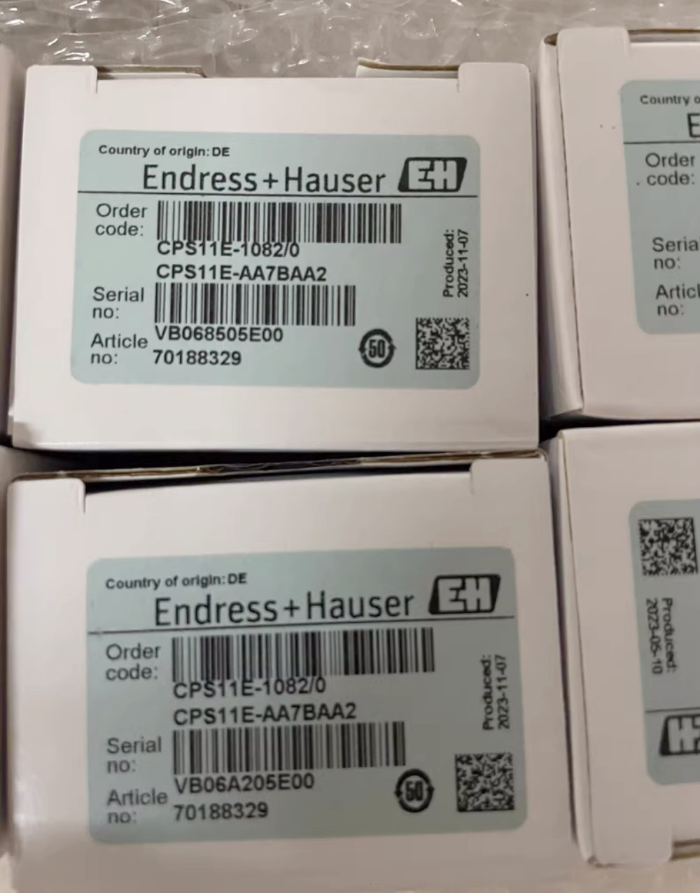 DHL express NEW Endress+Hauser CPS11E-AA7BAA2 PH electrode CPS11EAA7BAA2