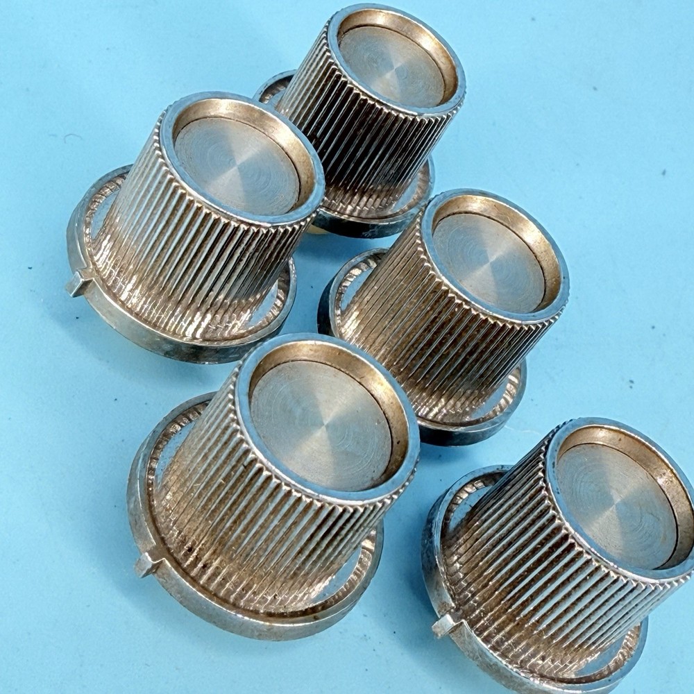 Lloyds Solid State Stereo Plastic Silver Knobs for Model 1M32W-07A Replacement