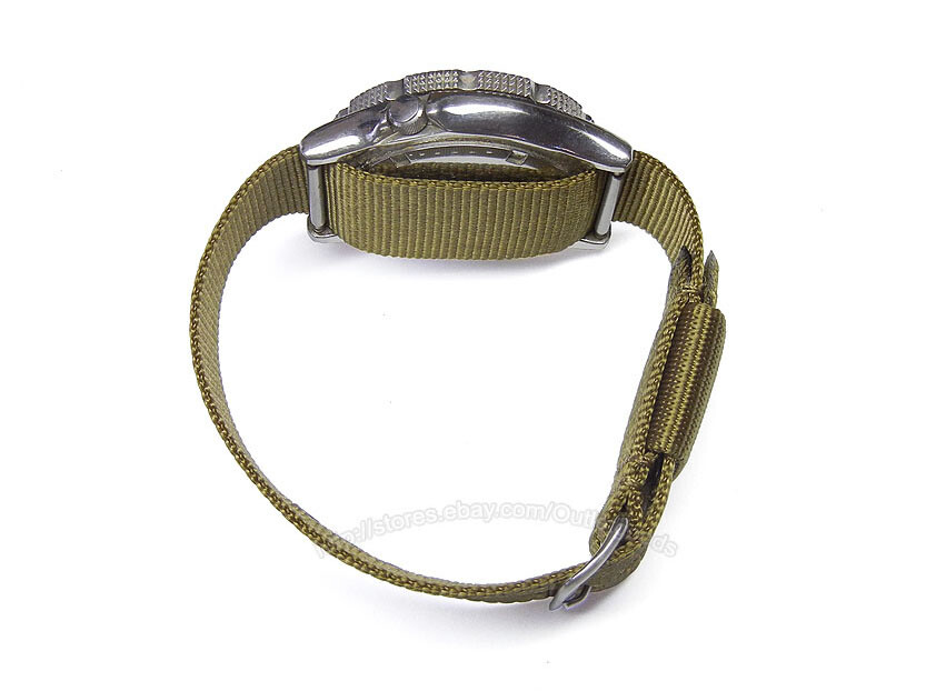 16mm 18mm 20mm 22mm 24mm MOD Mil Series RAF Military Nylon Watch Strap Watchband