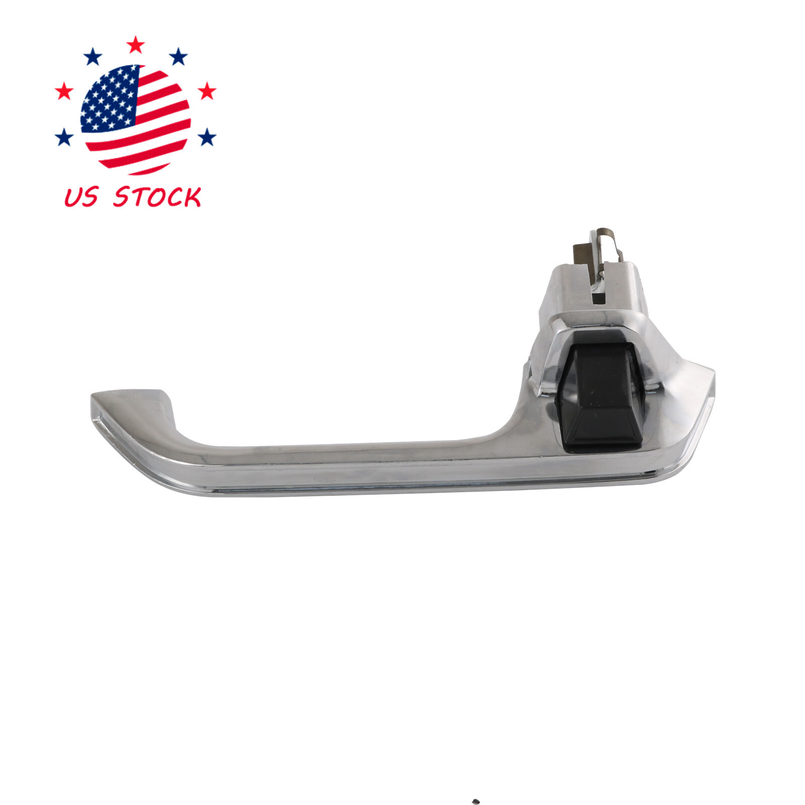 Set 2× Chrome Outer Outside Exterior Door Handle Pair for Chevy GMC Pickup Truck