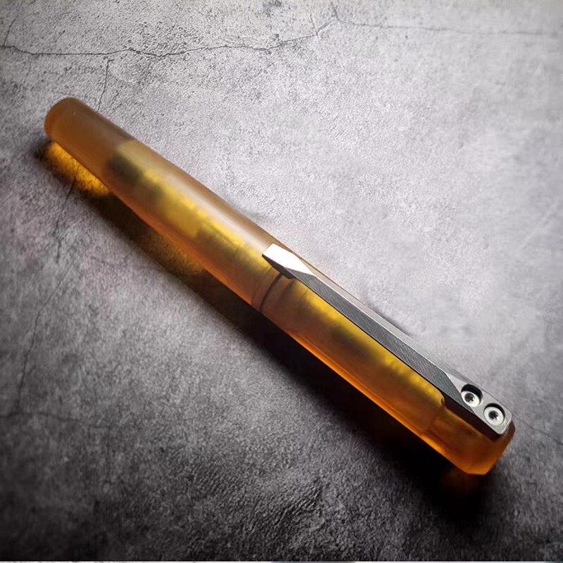 Hot Titanium Alloy + Polyetherimide ULTEM Rollerball Ballpoint Gel G2 Refills