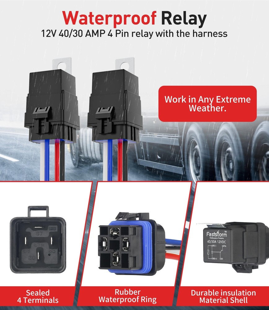 Ignition Rocker Switch Panel 12V 5 in 1 with Engine Push Button Toggle Switch...