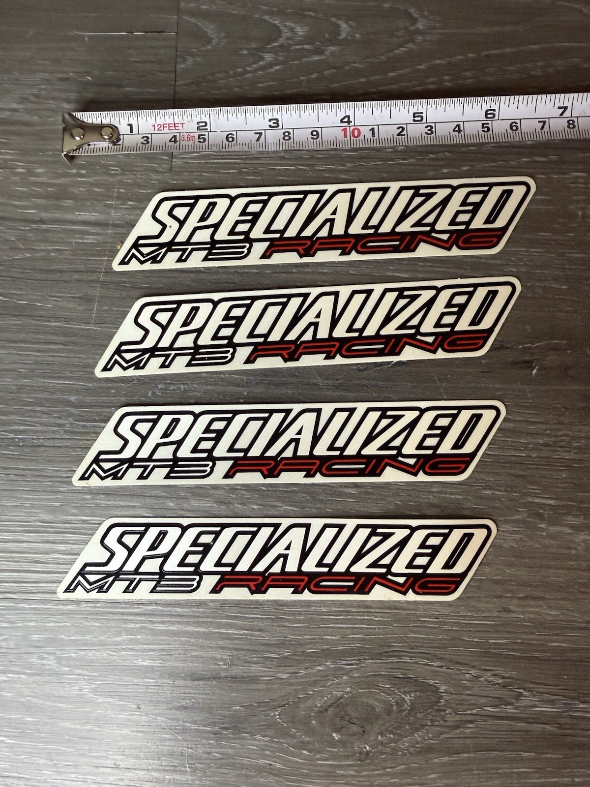 X4 Lot of Genuine Specialized MTB Racing Decal Set 2000s Mountain Bike