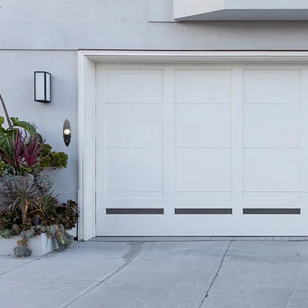 Convenient Wired LED Light Doorbell Push Button for Easy Front Door Access