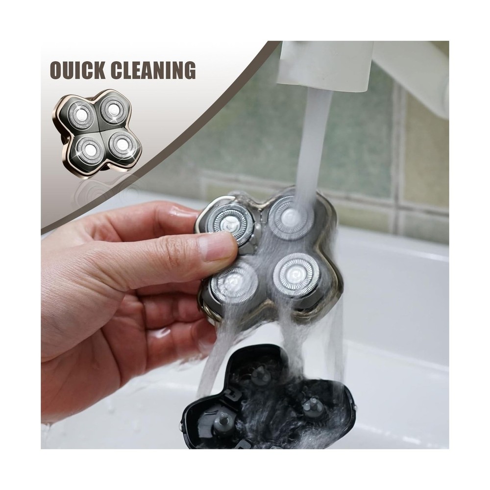 Shaver Replacement Heads Compatible with Skull Head Shaver, Replace... Fast Ship