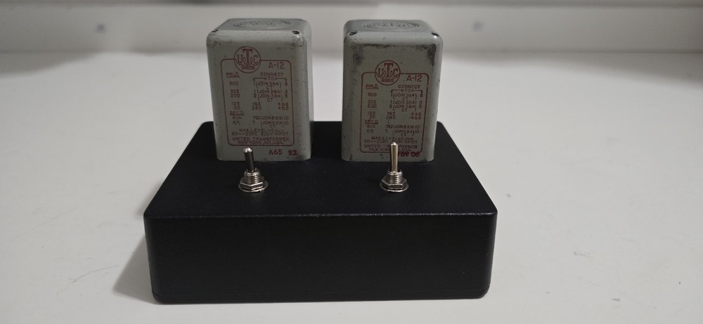 UTC A-12 MC Phono Stepup Transformer sut 40:1-20:1 altec 4722 ortofon spu