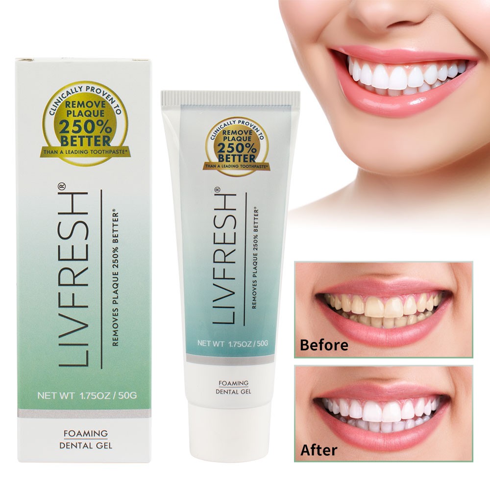 Toothpaste Gel Clinically Proven to Remove Plaque