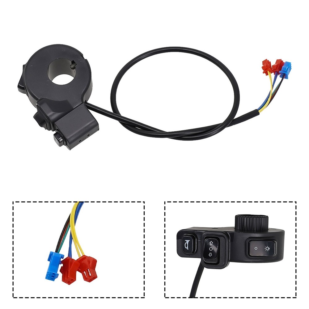 Waterproof Bike Conversion Switch Long Cable Length for Easy Installation