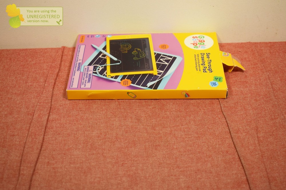 Gigglescape See Through Drawing Pad- Yellow