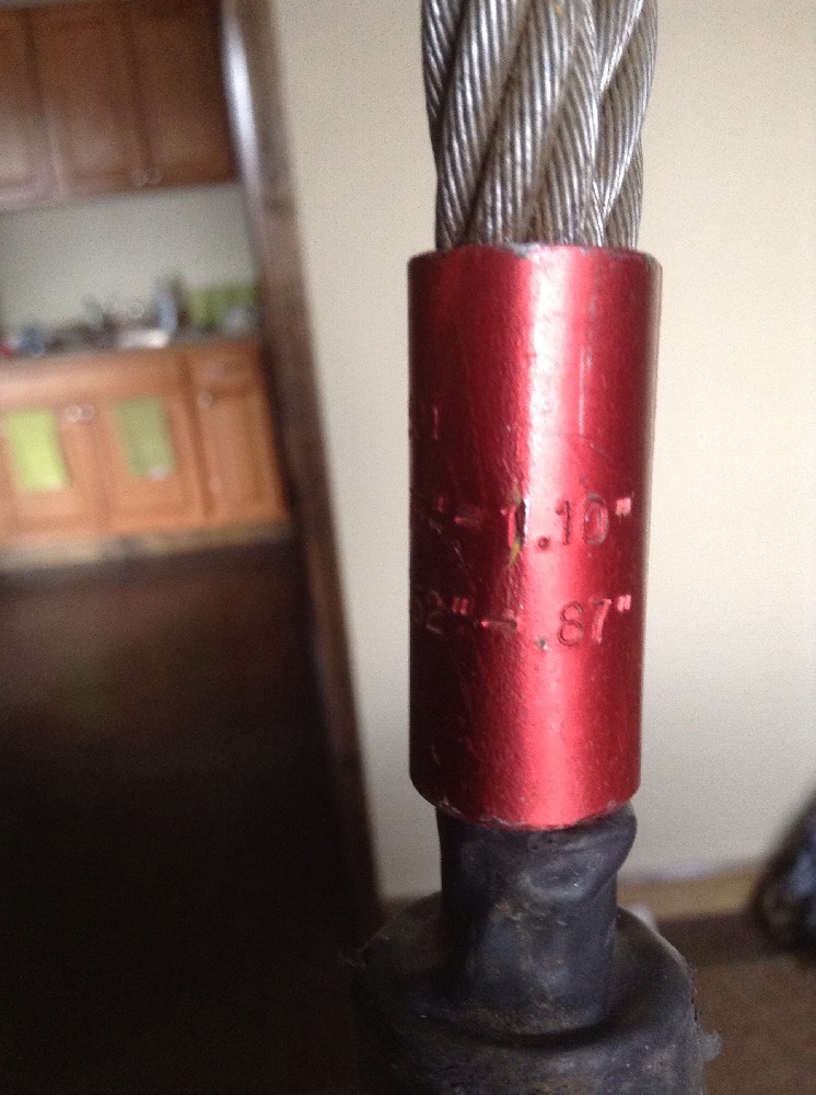 Slingco Zcs1801 Red A Type-High Strength Cable Grip