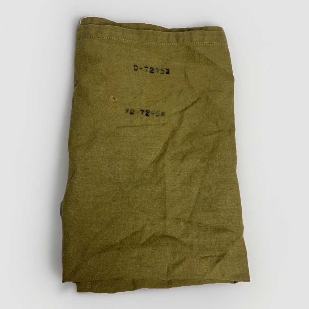 Army OD Handkerchief Hanky Vintage D-72952 US Green