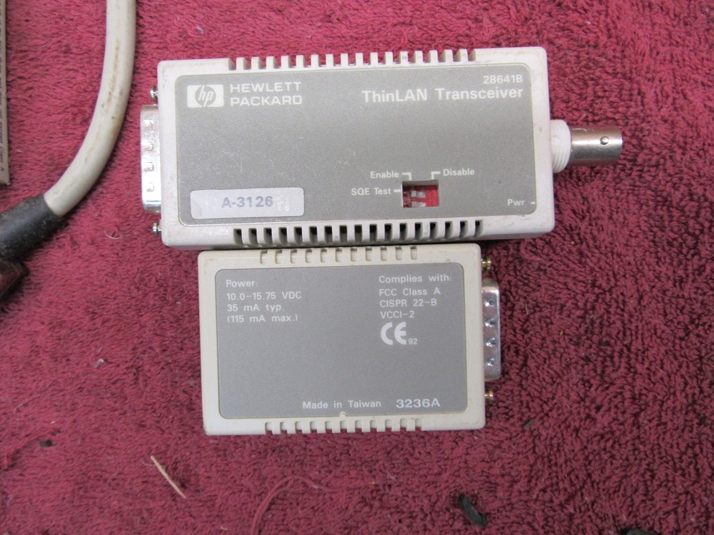 LOT CentreCOM MX10 MX20T 210T LTX02 HP thinLAN 3Com Transceiver replacement