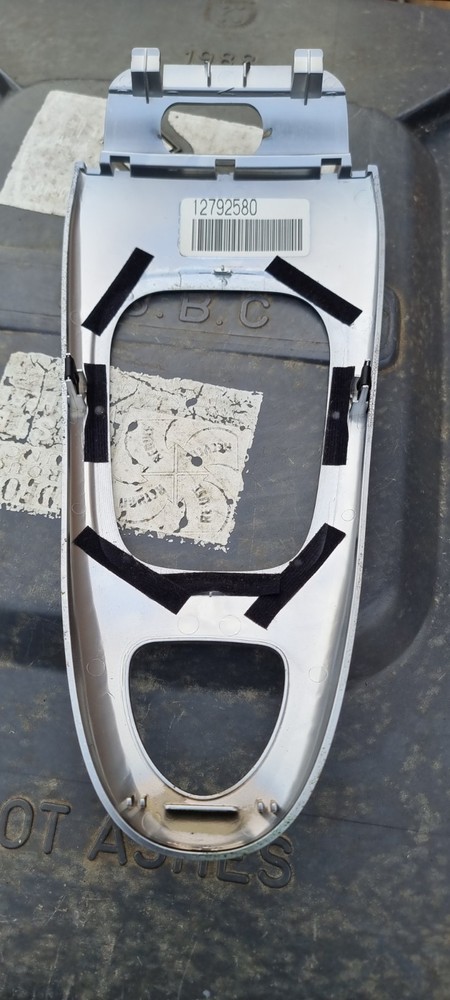 SAAB 93 9-3 AUTOMATIC CHROME GEARSHIFT SURROUND 12792580 2003-2012