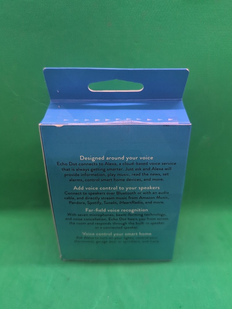 Amazon Echo Dot Alexa-Enabled Bluetooth Smart Speaker 2nd Generation Sealed (LY)