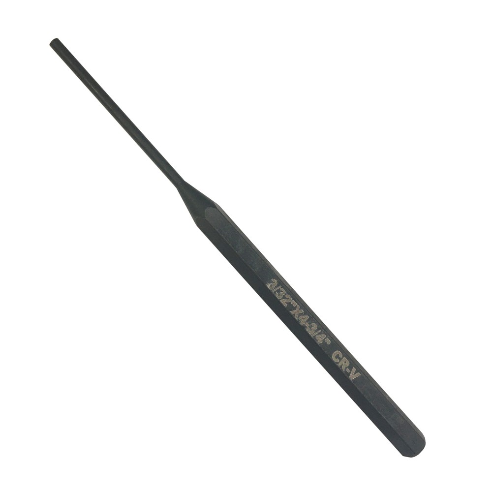3/32" Diameter Pin Punch with Hexagonal Handle Striking Tools Steel