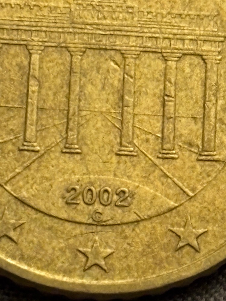 50 cent euro. 2002 G Rare!!
